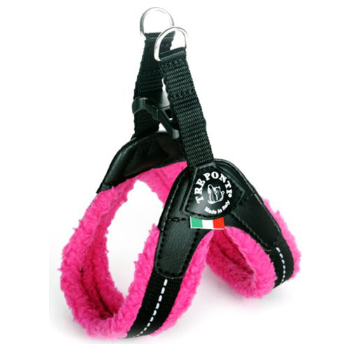 Tre Ponti MP090 Easy Fit Soft Comfort mit Click-Verschluss und reflektierender Naht rosa