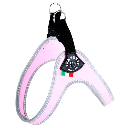 Tre Ponti TP200 Easy Fit Classic mit Click-Verschluss und reflektierendem Rand rosa