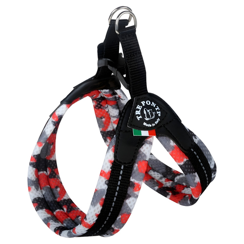 Tre Ponti TP220 Easy Fit Soft Mesh Camouflage mit Click-Verschluss camou-rot Tre Ponti TP220 Easy Fit Soft Mesh Camouflage mit Click-Verschluss camou-rot