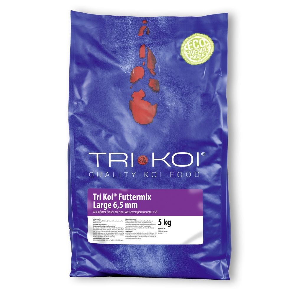 Tri Koi Futtermix unter 15°C 1kg 6,5mm