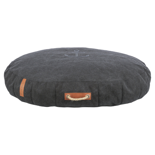 Trixie BE NORDIC Kissen Föhr schwarz für Hunde, Maße: 100 x 70 cm