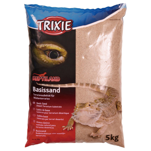 Trixie Basissand für Wüstenterrarien 5 kg gelb