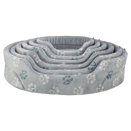 Trixie Bett Jimmy Soft hellgrau für Hunde, Maße: 65 x 55 cm