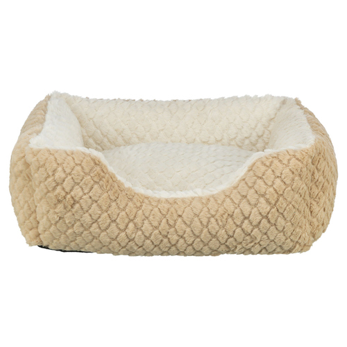 Trixie Bett Kaline Mio braun/creme für Katzen, Maße: 65 x 50 cm Trixie Bett Kaline Mio braun/creme für Katzen, Maße: 65 x 50 cm