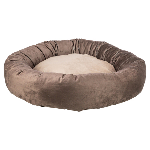Trixie Bett Lionel rund braun/beige für Katzen, Durchmesser: 50 cm
