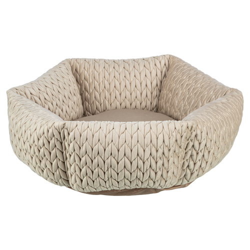 Trixie Bett Livia rund sand für Katzen, Durchmesser: 50 cm Trixie Bett Livia rund sand für Katzen, Durchmesser: 50 cm