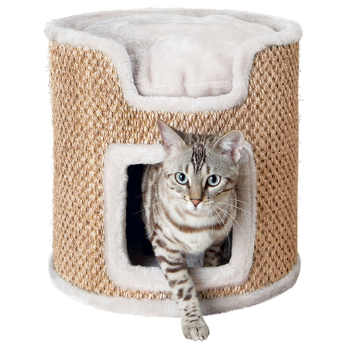 Trixie Cat Tower Ria lichtgrau