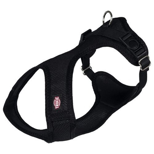 Trixie Comfort Soft Touren-Geschirr schwarz, Größe: S-M