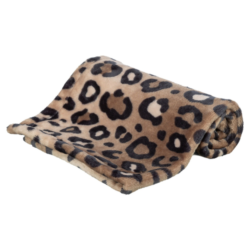 Trixie Decke Leo Softplüsch braun für Katzen, Maße: 100 x 70 cm