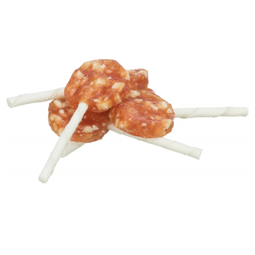 Trixie Denta Fun Chicken Cheese Lolly - 50 Stück Trixie Denta Fun Chicken Cheese Lolly - 50 Stück
