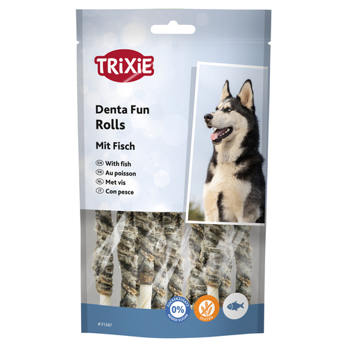 Trixie Denta Fun Kaurollen mit Fisch 75 g