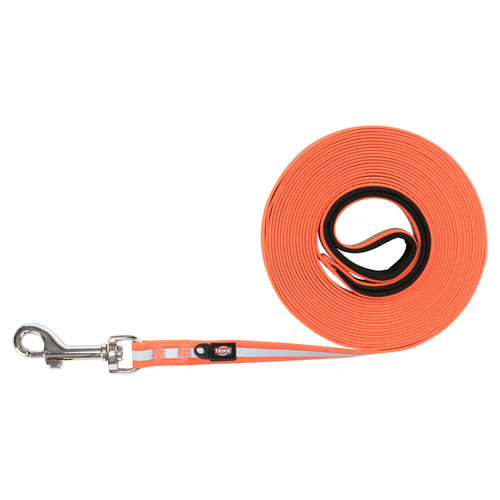 Trixie Easy Life Schleppleine, reflektierend orange, Größe: M-XL