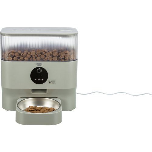 Trixie Futterautomat TX-C Smart 5 Liter hellgrau