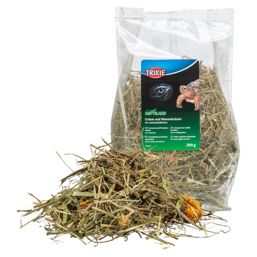 Trixie Gräser und Wiesenkräuter für Landschildkröten 200 g Trixie Gräser und Wiesenkräuter für Landschildkröten 200 g