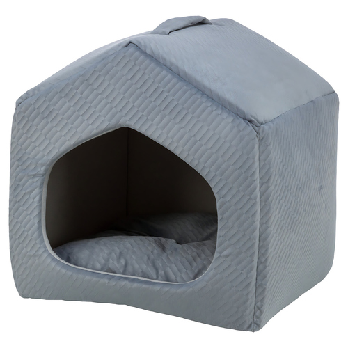 Trixie Höhle Alena blau-grau für Katzen, Maße: 40 x 45 x 40 cm Trixie Höhle Alena blau-grau für Katzen, Maße: 40 x 45 x 40 cm