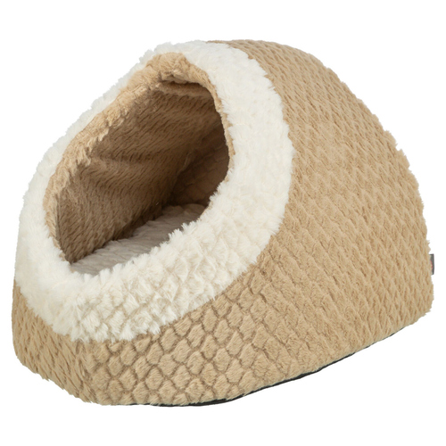 Trixie Höhle Kaline Mio braun/creme für Hunde, Maße: 35 x 26 x 41 cm