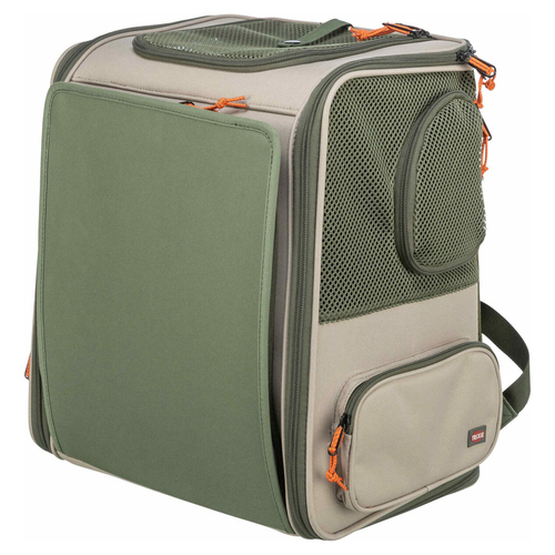 Trixie Hunde Rucksack Rocco beige/olivgrün, Maße: 40 x 42 x 30 cm Trixie Hunde Rucksack Rocco beige/olivgrün, Maße: 40 x 42 x 30 cm