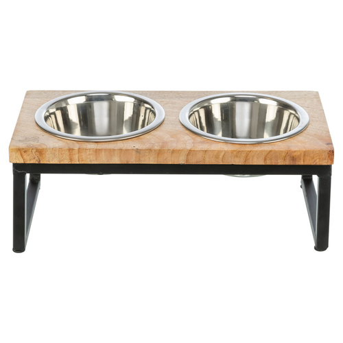 Trixie Hundebar schwarz/braun, Fassungsvermögen: 2 x 1,8 l