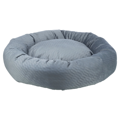 Trixie Hundebett Alena rund blau-grau, Durchmesser: 50 cm