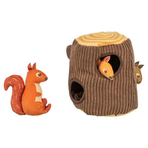 Trixie Hundespielzeug Baumstumpf mit Eichhörnchen Trixie Hundespielzeug Baumstumpf mit Eichhörnchen