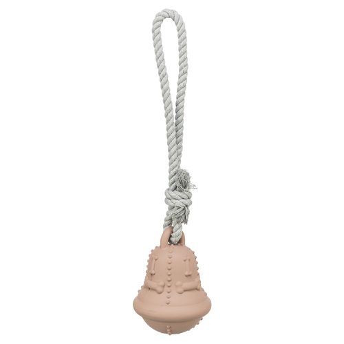 Trixie Hundespielzeug Glocke am Tau beige Trixie Hundespielzeug Glocke am Tau beige