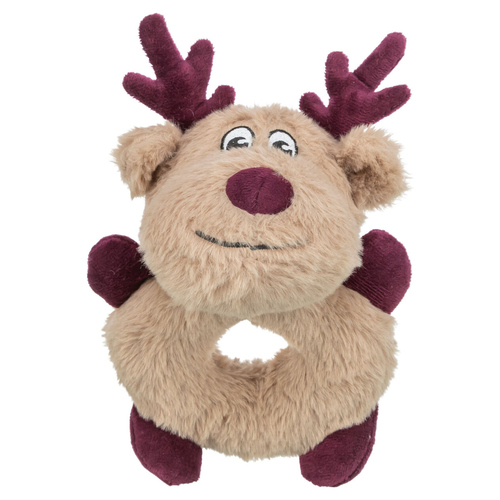 Trixie Hundespielzeug X-Mas Rentier-Donut