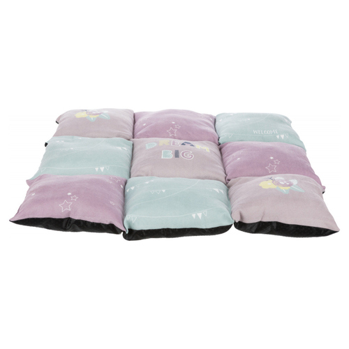 Trixie Junior Kissen Patchwork flieder/mint/rosa für Katzen