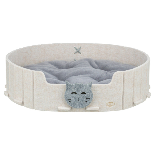 Trixie Katzenbett Emelie sand/grau, Maße: 50 x 42 cm
