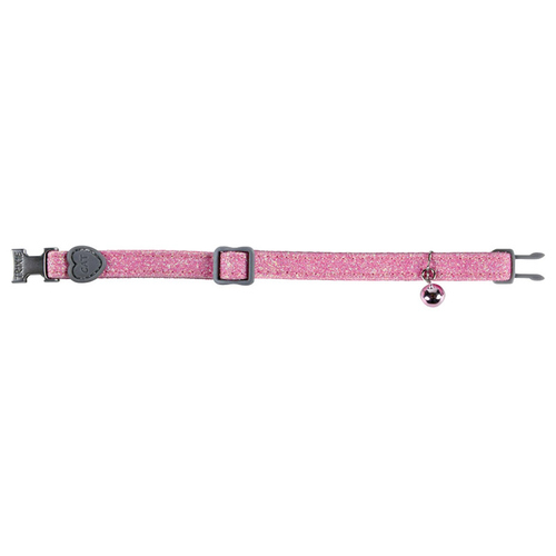 Trixie Katzenhalsband, Nylon/Kunststoff glitzernd Trixie Katzenhalsband, Nylon/Kunststoff glitzernd