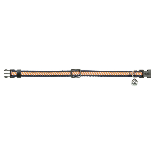 Trixie Katzenhalsband gestreift blau/orange Trixie Katzenhalsband gestreift blau/orange