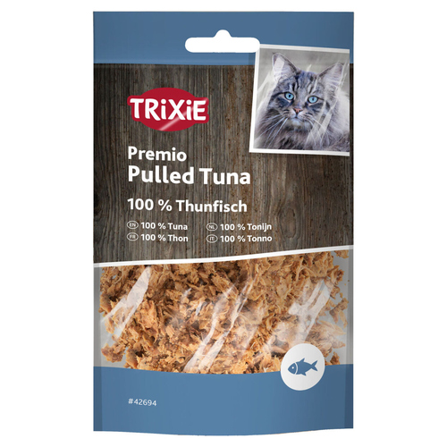 Trixie Katzensnack Premio Pulled Tuna 30 g - 6 Stück / Sparpaket