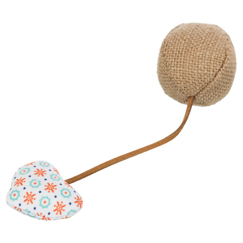 Trixie Katzenspielzeug Ball mit Herz