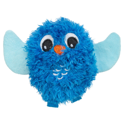 Trixie Katzenspielzeug Eule blau