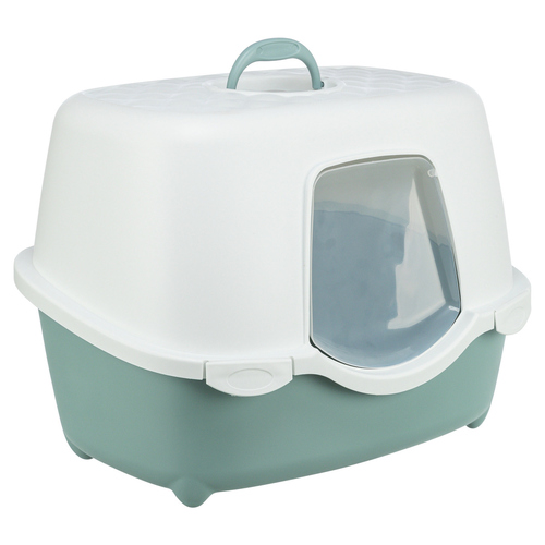 Trixie Katzentoilette Davio Top grün/weiß