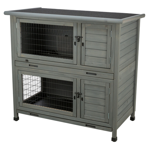 Trixie Kleintierstall grau