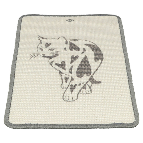 Trixie Kratzmatte mit Aufdruck taupe