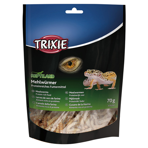 Trixie Mehlwürmer 70 g für Reptilien