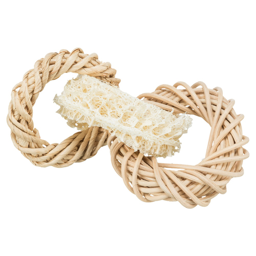 Trixie Nagerspielzeug Luffa Ringe