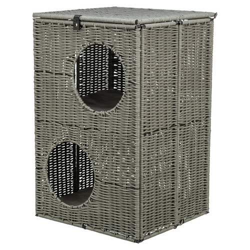 Trixie Outdoor Katzenhöhle Amalia aus Polyrattan, eckig