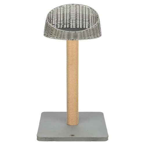 Trixie Outdoor Kratzbaum Amalia grau, Grundfläche: 48 x 48 cm / Höhe: 88 cm