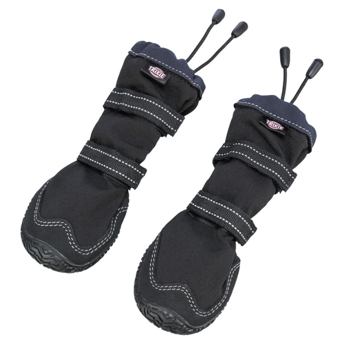 Trixie Pfotenschutz Walker Active Long schwarz, Größe: XL / Maße: ø 7,5-8 cm