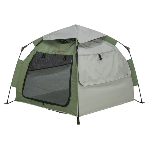 Trixie Pop-up Hundezelt olivgrün/beige, Maße: 100 x 80 x 100 cm