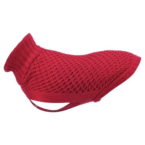Trixie Pullover Norwood rot, Größe: M / Rückenlänge: 50 cm
