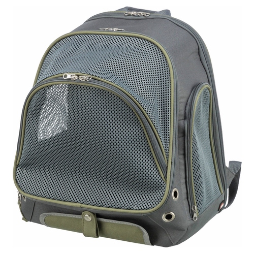 Trixie Rucksack Lyla grau/blau für Hunde