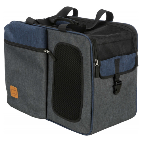 Trixie Rucksack & Tasche Tara 2 in 1 grau/blau