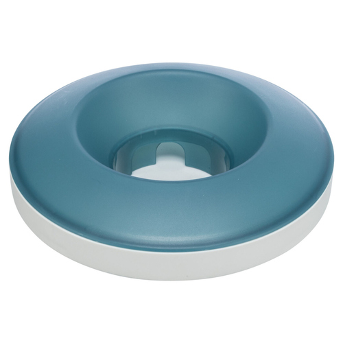Trixie Slow Feeding Napf Rocking Bowl grau/blau
