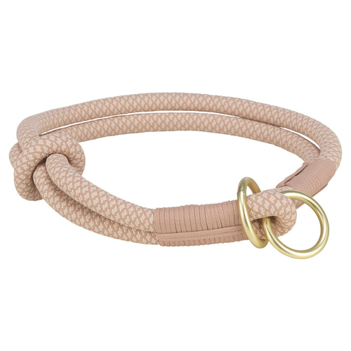 Trixie Soft Rope Zug-Stopp-Halsband rosa/hellrosa, Größe: L-XL