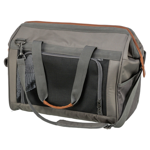 Trixie Tasche Finlay schwarz/grau für Hunde
