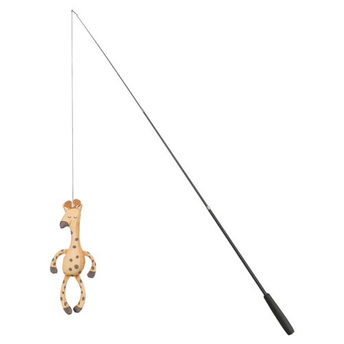 Trixie Teleskop-Spielangel Giraffe Fiberglas