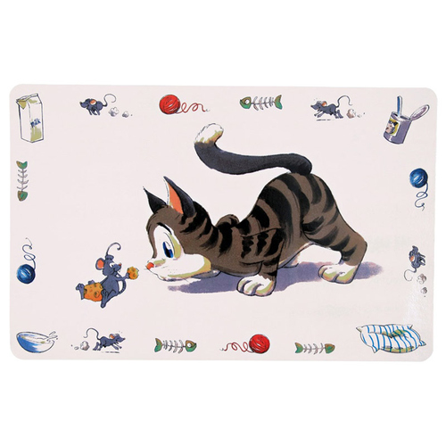 Trixie Tischset Comic-Katze